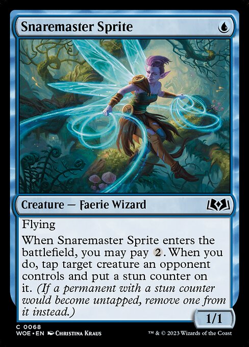 Snaremaster Sprite, art by Christina Kraus