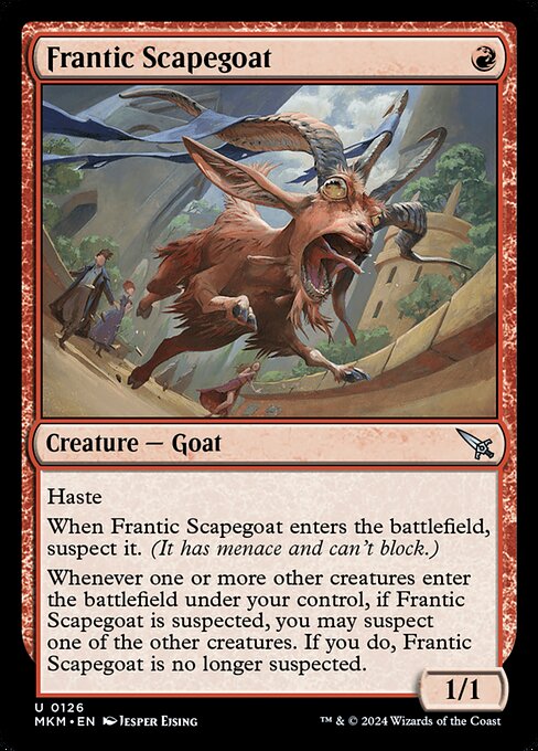 Frantic Scapegoat, art by Jesper Ejsing
