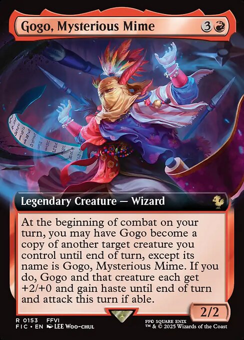Gogo, Mysterious Mime, art by Lee Woo-chul
