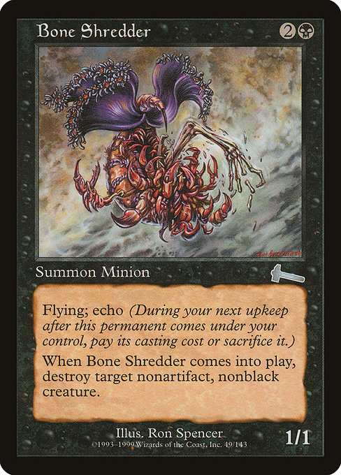 Bone Shredder, art by Ron Spencer