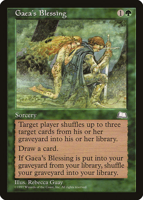Gaea's Blessing, art by Rebecca Guay