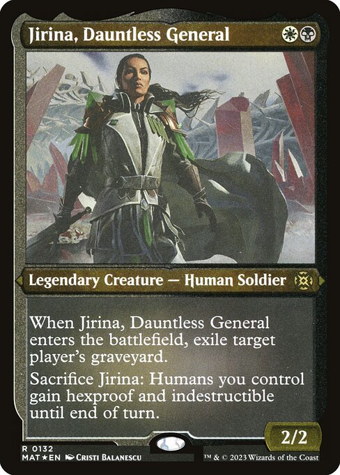Jirina, Dauntless General, art by Cristi Balanescu