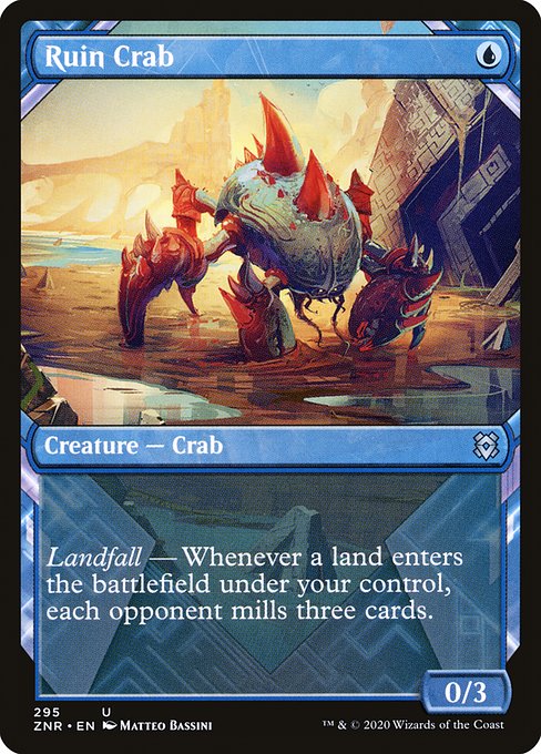 Ruin Crab, art by Matteo Bassini
