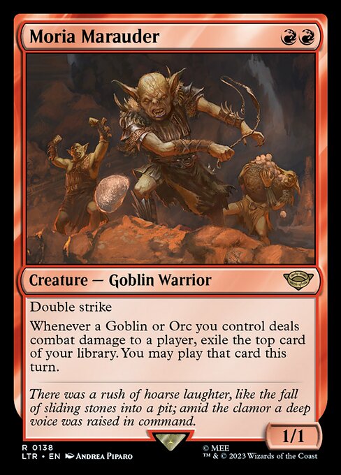 Moria Marauder, art by Andrea Piparo