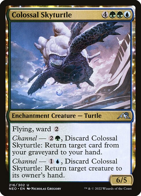 Colossal Skyturtle, art by Nicholas Gregory