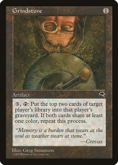 Grindstone, art by Greg Simanson