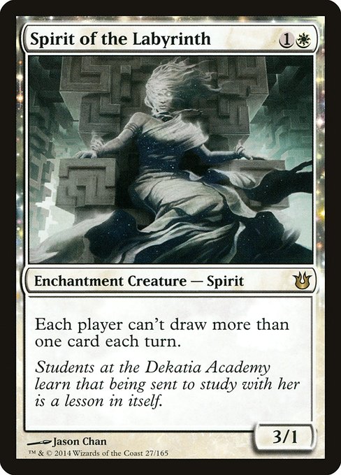 Spirit of the Labyrinth, art by Jason Chan