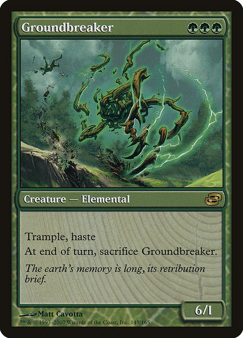 Groundbreaker, art by Matt Cavotta