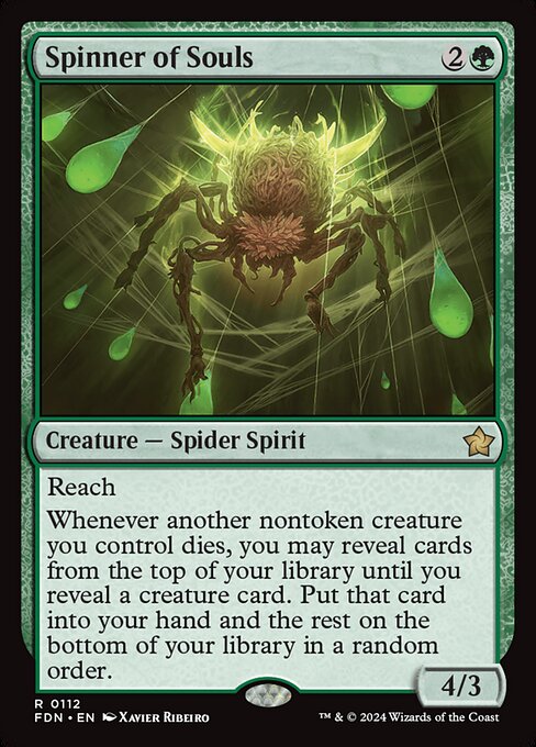 Spinner of Souls, art by Xavier Ribeiro