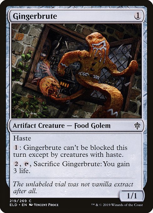 Gingerbrute, art by Vincent Proce