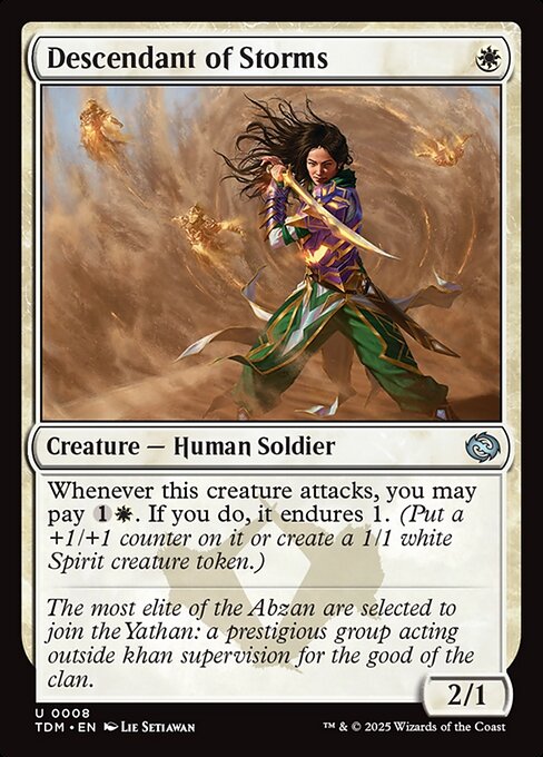 Descendant of Storms, art by Lie Setiawan