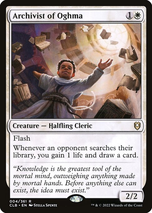 Archivist of Oghma, art by Stella Spente