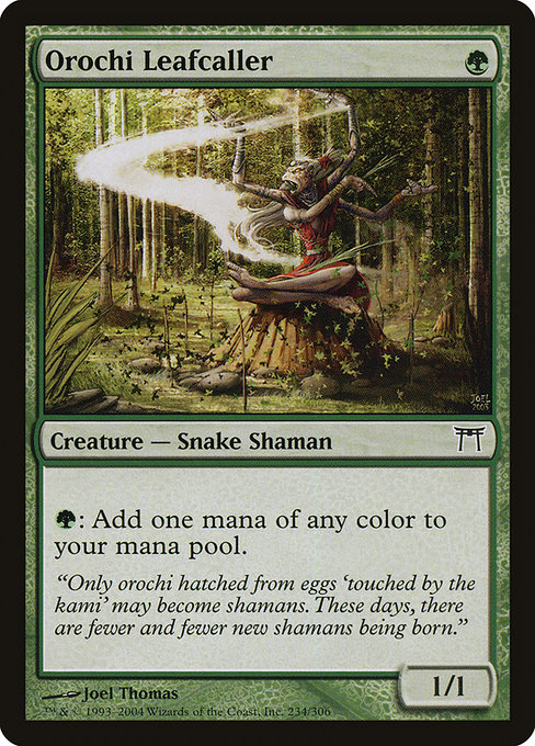 Orochi Leafcaller, art by Joel Thomas
