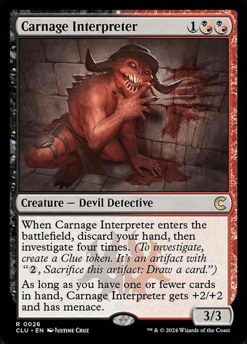 Carnage Interpreter, art by Justine Cruz