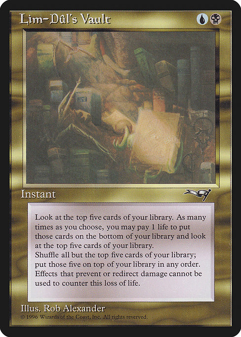 Lim-Dûl's Vault, art by Rob Alexander