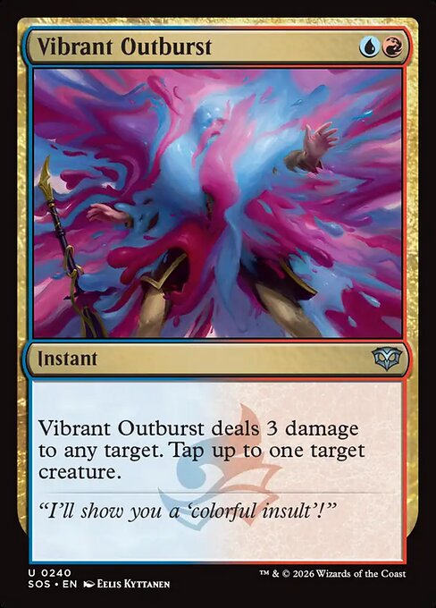 Vibrant Outburst, art by Eelis Kyttanen