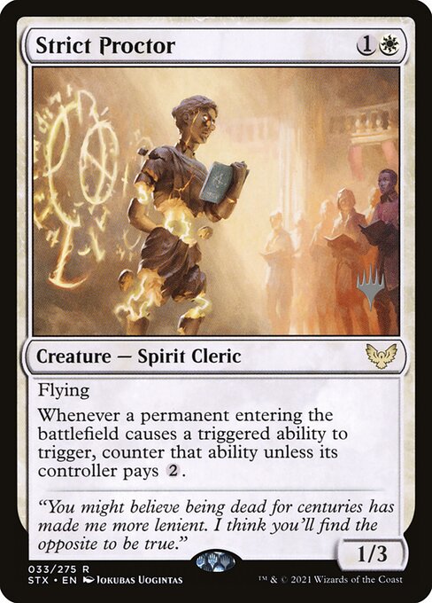 Strict Proctor, art by Jokubas Uogintas