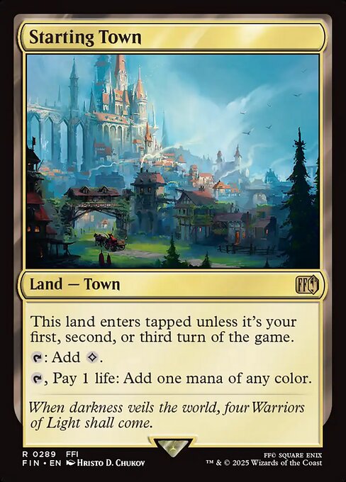Starting Town, art by Hristo D. Chukov
