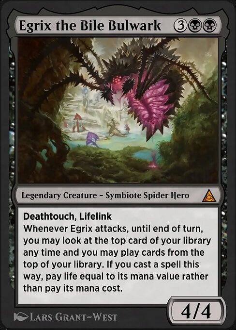 Gwenom, Remorseless, art by Lars Grant-West
