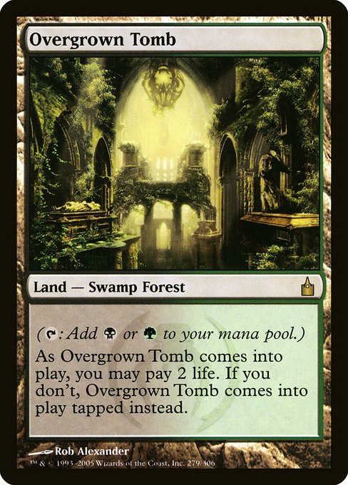 Overgrown Tomb, art by Rob Alexander