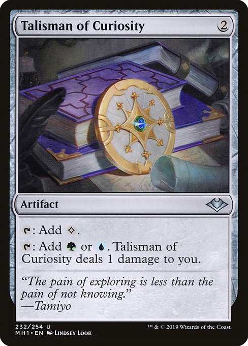 Talisman of Curiosity, art by Lindsey Look