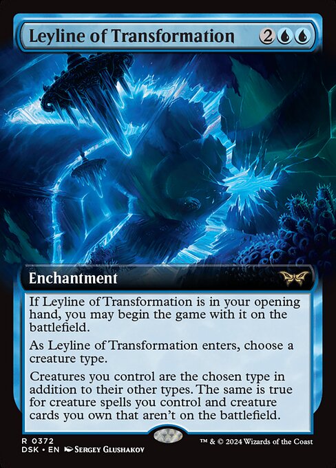 Leyline of Transformation, art by Sergey Glushakov