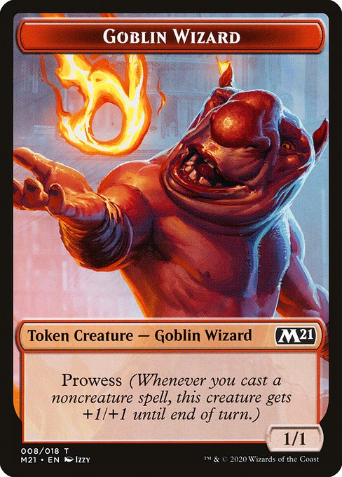 Goblin Wizard, art by Izzy