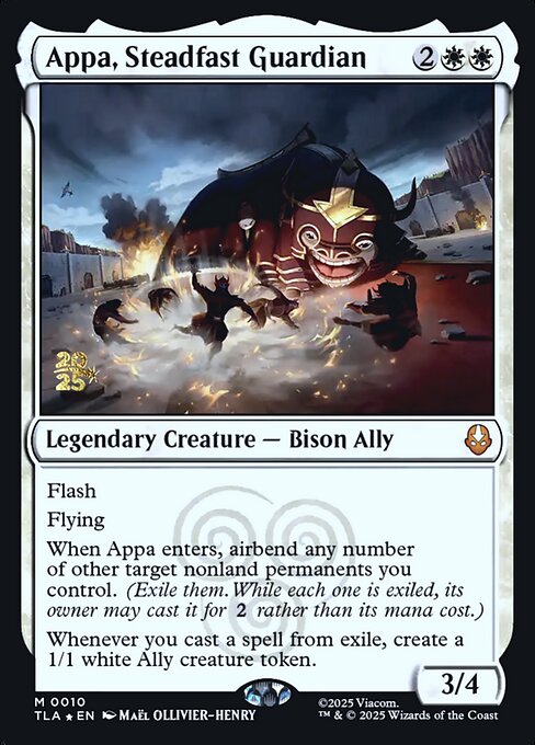 Appa, Steadfast Guardian, art by Maël Ollivier-Henry