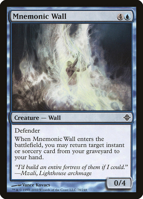 Mnemonic Wall, art by Vance Kovacs