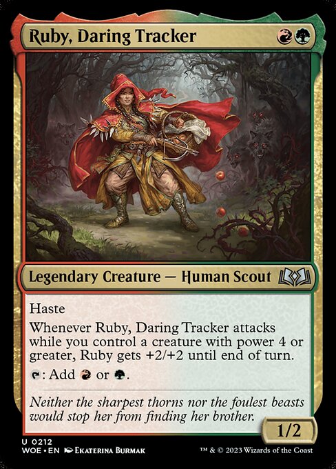 Ruby, Daring Tracker, art by Ekaterina Burmak